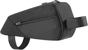 Fashionable Bike Bag Ultralight Top Front Tube Frame Triangle Bag Fit for Mini Size Portable Road Bike Bag Easy Install(1L Upgraded Style)