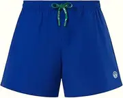 [NORTH SAILS] Men's 100% Recycled Polyester Swimming Trunks, Surf Blue, X-Large