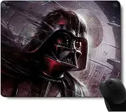 Manslator Warrior Mousepad for Laptop, Cool Black Gaming Mouse Pad with Designs for Desk Accessories