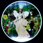 Knowles Wizard of Oz Collector Plate #6 "Follow The Yellow Brick Road" 8.5" COA