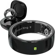 Smart Ring NFC Ring Ceramic Fitness Ring Touch Control Health Rings Heart Rate Monitor Sleep Tracker Step Counter Prayer Counting Calories Fitness Tracker for Android iOS