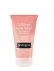 Neutrogena Oil-Free Acne Wash Pink Grapefruit Foaming Scrub, 4.2 fl oz/124ml