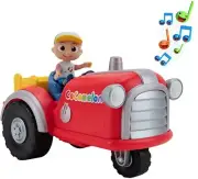 Cocomelon Official Musical Tractor w/ Sounds & Exclusive 3-inch Farm JJ Toy NEW