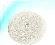 FUNOMOCYA Wool Polishing Buffing Pad for Car Double Sided Polished Wheel Soft Wool Material for Waxing and Detailing Thread for Car Paint Care and Professional Use