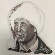 Hap Hap Happiest Christmas original artwork