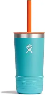 Hydro Flask Kids 12 Oz Tumbler with Straw and Boot Seaspray