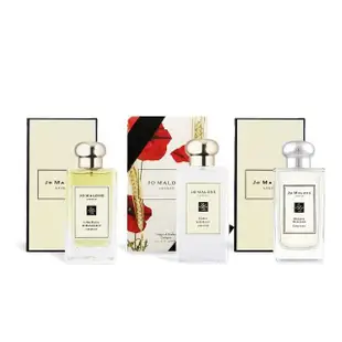 【Jo Malone】經典版/花盒限量包裝版100ml(多款可選-小蒼蘭/藍風鈴/橙花/罌粟花與大麥/忍冬-國際航空版)