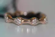 AUTHENTIC NEW PANDORA MODERN ROSE™ LOVEPODS RING 187295CZ *CHOOSE SIZE* GIFT BOX
