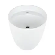 Swiss Madison SM-WS300 Calice 17-11/16" Circular Ceramic Wall - White