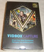 Vidbox Capture UVC Game Capture Device GCDK1 NEW SEALED