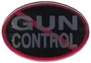 Knockout 618H 'Gun Control (No)' Hitch Cover