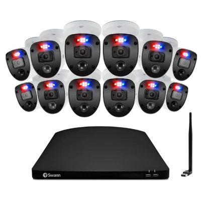 Swann Enforcer 12 Camera 16 Channel 1080p Full HD DVR Security System