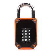 Gym Locker Lock, 4 Digit Weatherproof and Outdoor Combination Padlock