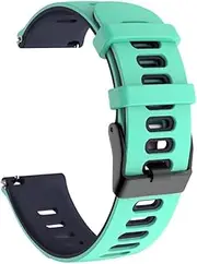 [UMCNVV] Band for Garmin Vivoactive 3/Forerunner 245 645/Venu Sq/Vivomove HR, 20mm Quick Release Soft Silicone Replacement Strap