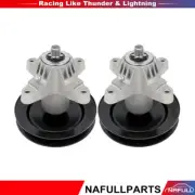 For MTD Cub Cadet Troy-Bilt Spindle Assembly 618-0624 918-0624A 618-0659 2PC New