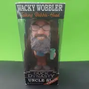 Wacky Wobbler Uncle Si Robertson Duck Dynasty Talking Bobblehead