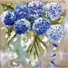Trivet - Summer Blue Hydrangeas