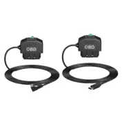 OBD Car Dashboard Camera Cable Easy Install OBD Line for Enhances Parking