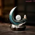 Backflow Incense Burner Incense Plate Creative Decoration Moon Incense Burner