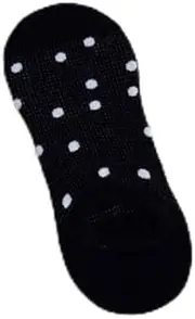 [Xiao Hua] 10 Pairs No Show Socks Womens - Non Slip Low Cut Ankle - Invisible Liner Socks for Casual & Formal Wear - Soft & Stretchable,Black B, Black B, One Size