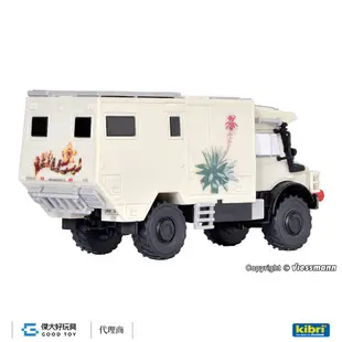 Kibri 14977 (HO kit) UNIMOG 越野露營車 UNICAT