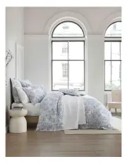 [Private Collection] Quinn Quilt Cover Set in Blue