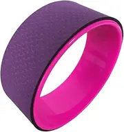 [Generic] Yoga Wheel Dharma Yoga Pose Wheel 12.5X5In Yoga Circle Ring Roller Yoga Back Stretcher Acc Ory Purple
