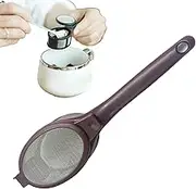 Coffee Strainer Spoon,Beverage Mesh Strainer Spoon | Precision Fine Mesh Filter for Beverage Brewing in Kitchen