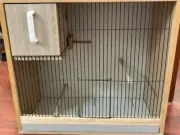 Bird Budgie Budgerigar Breeding Cabinet w breeding nesting box
