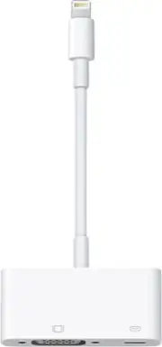 Apple Original Lightning to VGA Adapter MD825ZM/A White