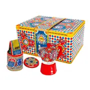 Bialetti Dolce & Gabbana Moka Pot 3 Cup & Coffee Gift Set