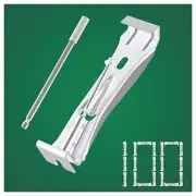 Quick Screw Gutter Hangers 5 Inch- 100 Pack - 5 Inch Gutter Clips Hidden Gutt...