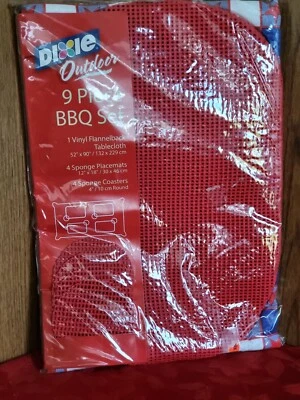 1360. NEW DIXIE OUTDOOR 9 PIECE BBQ SET