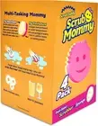 Dual Sided Sponge and Scrubber - Scrub Mommy - Scratch Free Sponge for Dishes an