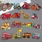 Engineering Vehicle Patch Embroidery Iron on Sew on patch Badge For Clothes Bag