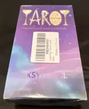 XSYLOHXL 78 Tarot Cards Deck with Meanings and Guide Book, For Beginners C1256