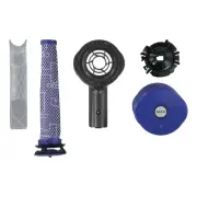 Vacuum Cleaner Parts Motor Rear Cover with Pre/Post Filters for Dyson V6