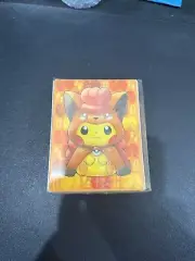 Sealed Alolan Vulpix and Vulpix Poncho Pikachu Deck Box Pokemon center Japan