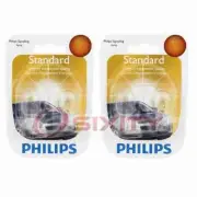 2 pc Philips Back Up Light Bulbs for Smart EQ fortwo Fortwo 2016-2019 ic (for: Smart)