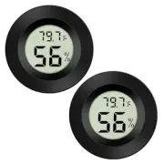 -Pack Mini Digital Thermometer Hygrometer Indoor Room LCD Reptile Monitor 2