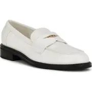 Nine West Seeme Penny Loafer in White at Nordstrom, Size 6