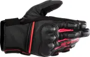 Alpinestars Stella Phenom Womens Leather Motorcycle Gloves Black/Pink