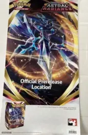 Pokemon TCG Sword Shield Astral Radiance Official Prerelease Location Poster NEW