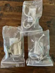 Lot Of 3 Brainerd #B37312J-SN-C Curved Arch Coat and Hat Hook, Satin Nickel, NEW
