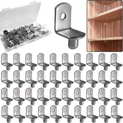 Cabinet Shelf Pegs 40Pcs Cabinet Pegs for Shelves 6.35mm Shelf Support Pegs L...