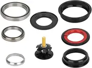 Cycle Headset, Aluminum Alloy Tapered Straight Fork Headset, Lightweight Machined Bearing Set for Cycling Part
