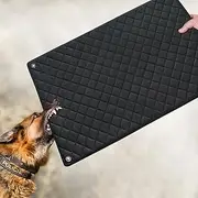 GRENTY Chew Proof Dog Crate Pad for Aggressive Chewers, Indestructible Dog Bed, Waterproof Crate Pads for Cages, Durable Crate Mat for Small Pet（23x17 in）