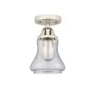 Innovations Bellmont 1 Light 6" Semi-Flush, LED, PN/Seeded - 288-1C-PN-G194-LED