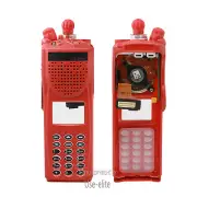 Red Replacement Housing Case with Speaker Mic For XTS3000 M3 Radio