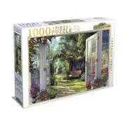 1000pc Harlington Family/Childrens Jigsaw Puzzle Garden Doorway View 8y+ 69x50cm